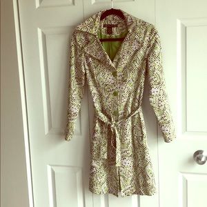 Beautiful Mosaic trench coat